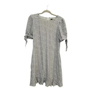 Banana Republic Polka Dot Puff Sleeve Mini Dress // Size 8